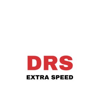 DRS Extra Speed minta fehér pólón