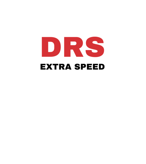 DRS Extra Speed minta világos rózsaszín pólón