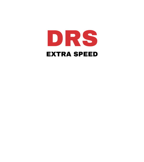 DRS Extra Speed minta fehér pólón