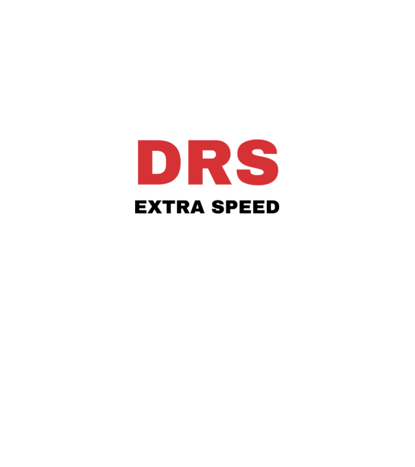 DRS Extra Speed minta királykék pólón
