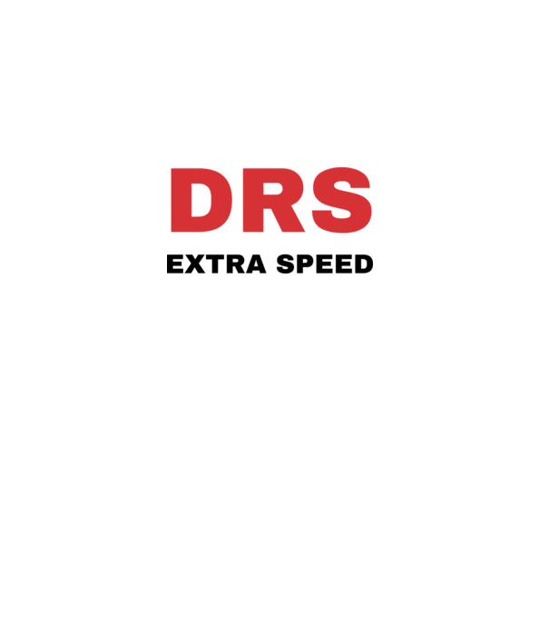DRS Extra Speed minta fehér pólón