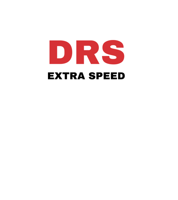 DRS Extra Speed minta fehér pólón