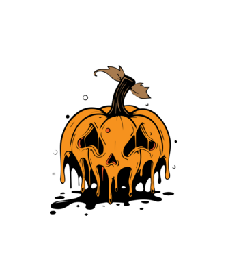 Horro tök halloween pólóminta minta fehér pólón