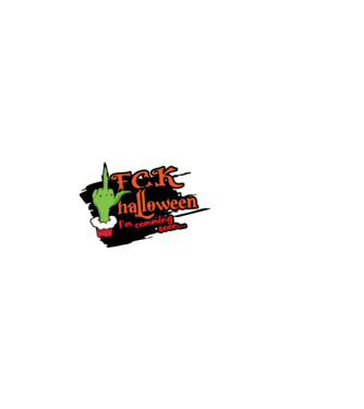 FCK halloween pólóminta minta piros pólón