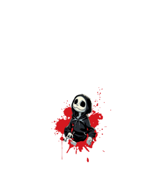 nightmare style girl 2 minta fehér pólón
