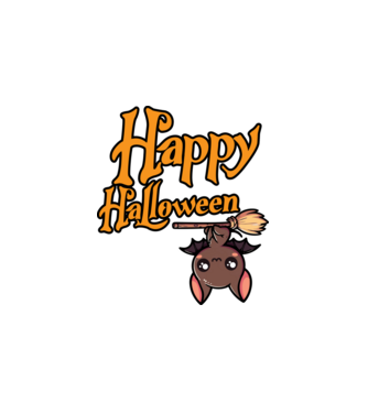 Happy Halloween - pólóminta minta fehér pólón