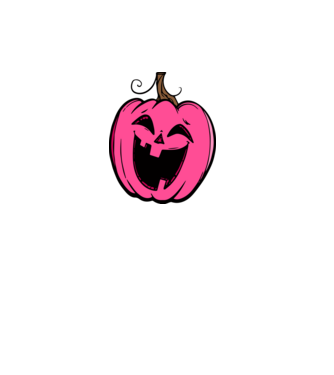 halloween pink tök, halloween minta minta dusty pink pólón