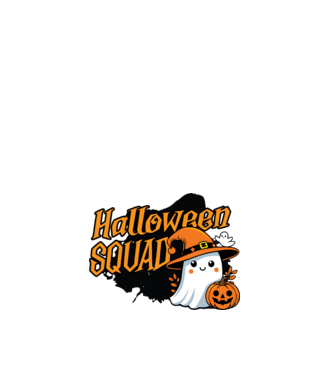Happy Halloween - pólóminta minta fehér pólón