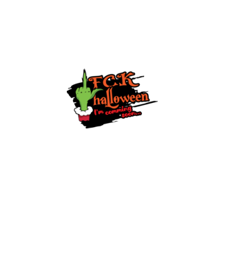 FCK halloween pólóminta minta fekete pólón