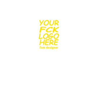 Your logo here minta királykék pólón