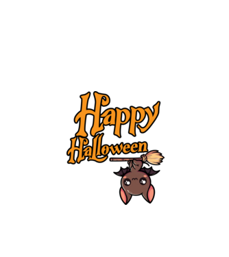 Happy Halloween - pólóminta minta piros pólón