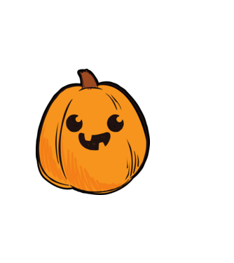 halloween tök, halloween minta minta sötétkék pólón