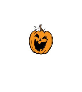 halloween tök, halloween minta minta fekete pólón