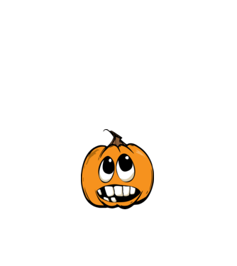 faragott tök halloween póló minta minta fehér pólón