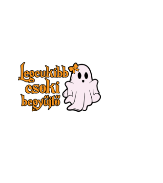 Legcukibb csoki begyűjtő halloween pólóminta minta fekete pólón