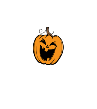 halloween tök, halloween minta minta fekete pólón