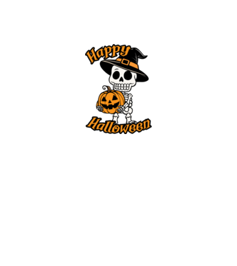 Happy Halloween - pólóminta minta piros pólón