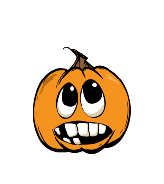 faragott tök halloween póló minta minta fehér pólón