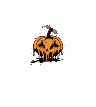 Horro tök halloween pólóminta minta piros pólón