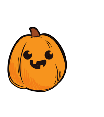 halloween tök, halloween minta minta fekete pólón