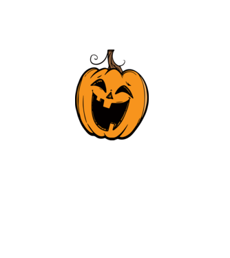 halloween tök, halloween minta minta fekete pólón