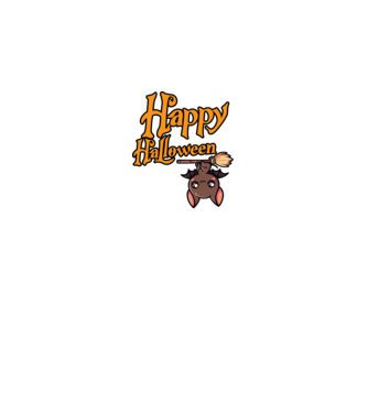 Happy Halloween - pólóminta minta királykék pólón