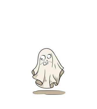 bolondos szellem halloween minta minta narancssárga pólón