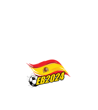 EB Spanyolország minta fehér pólón