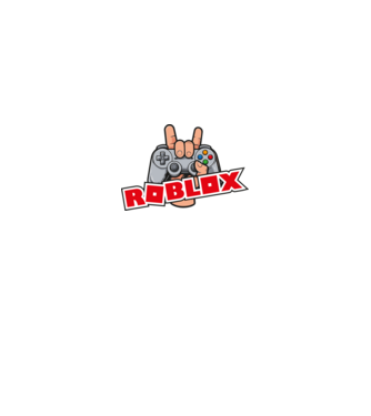 roblox és kontroller minta királykék pólón