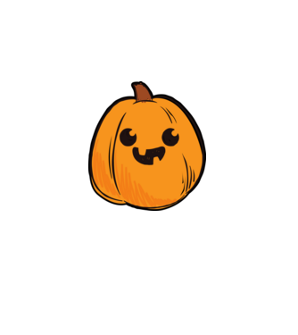 halloween tök, halloween minta minta fekete pólón