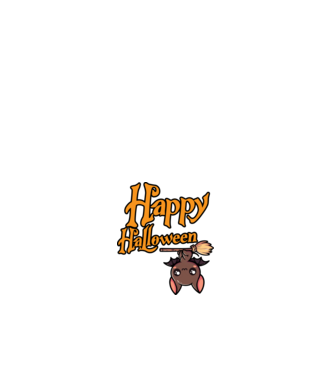 Happy Halloween - pólóminta minta fehér pólón