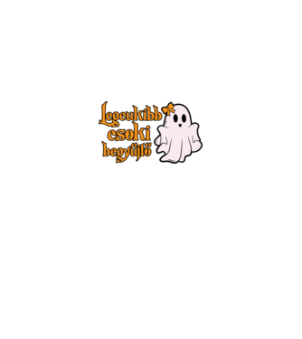 Legcukibb csoki begyűjtő halloween pólóminta minta királykék pólón