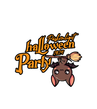 Páskomliget halloween 005 minta fehér pólón