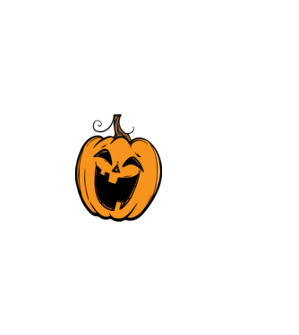halloween tök, halloween minta minta sötétkék pólón