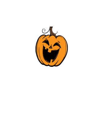 halloween tök, halloween minta minta fekete pólón