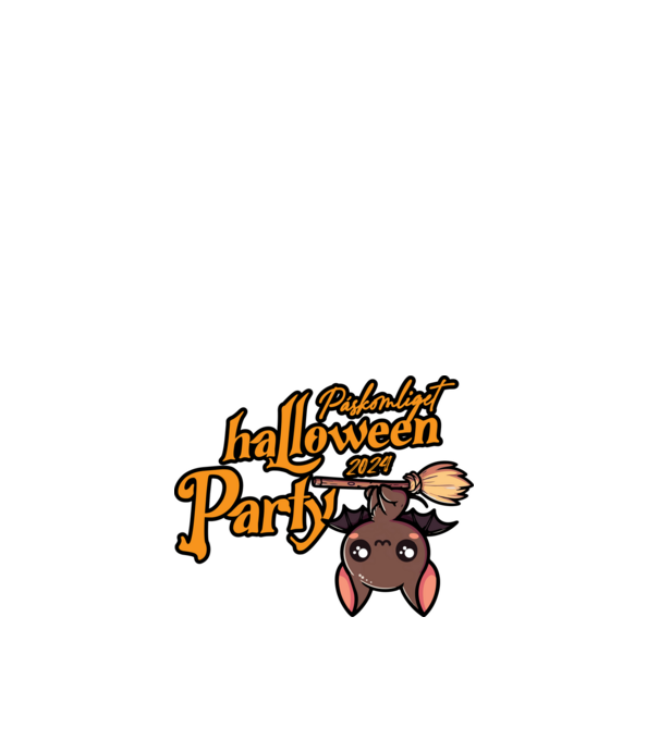 Páskomliget halloween 005 minta fehér pólón
