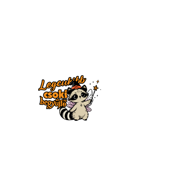 Legcukibb csokigyűjtő halloween pólóminta minta piros pólón