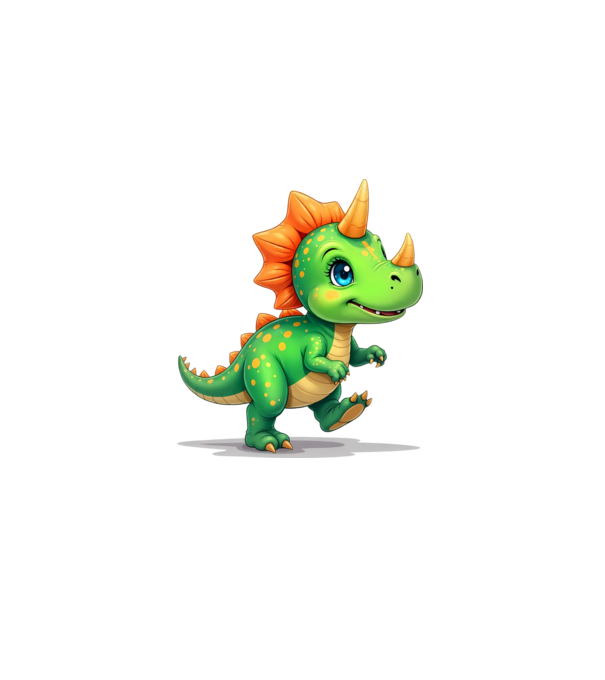 Dino, dinoszaurusz minta zöld pólón