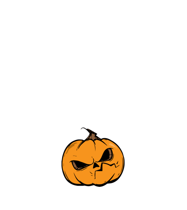 halloween tök, halloween minta minta sötétkék pólón