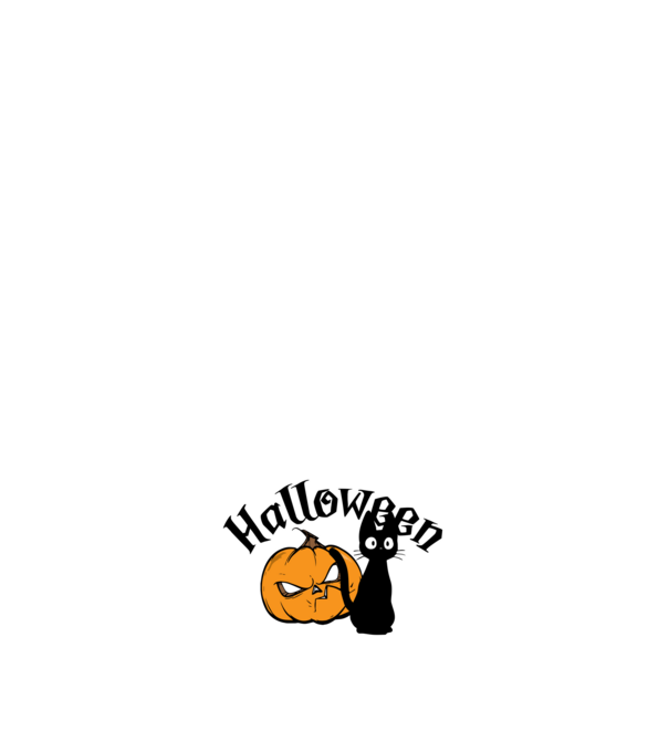 happy halloween minta sötétkék pólón