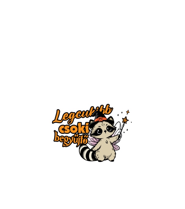 Legcukibb csokigyűjtő halloween pólóminta minta fehér pólón