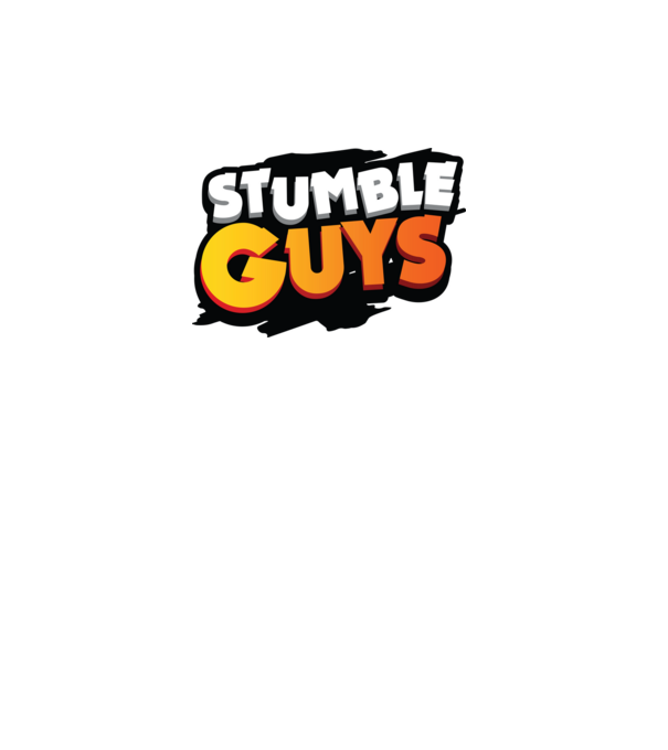 Stumble guys minta szürke pólón