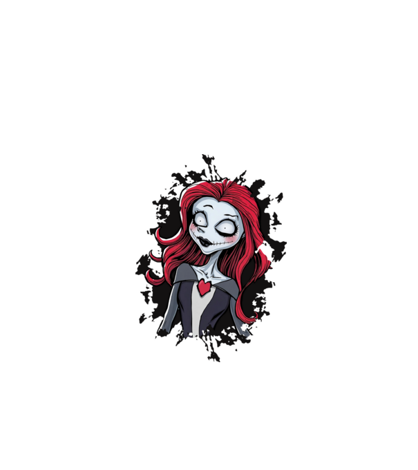 nightmare style girl minta almazöld pólón