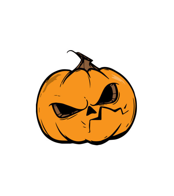 halloween tök, halloween minta minta fehér pólón