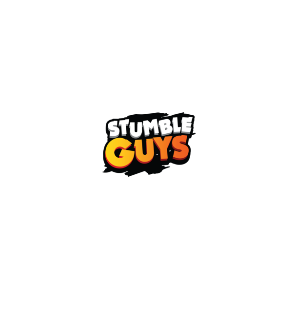Stumble guys minta szürke pólón