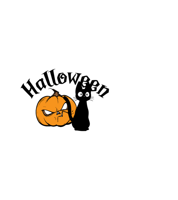happy halloween minta fekete pólón