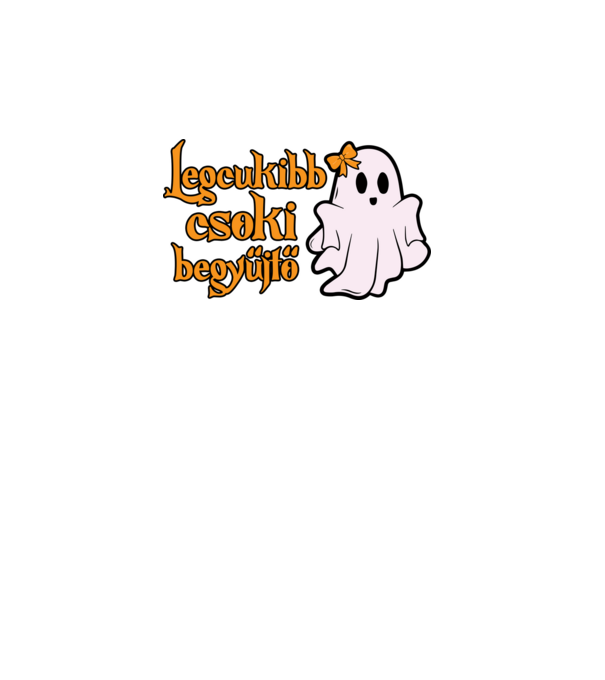 Legcukibb csoki begyűjtő halloween pólóminta minta türkiz pólón