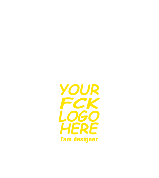 Your logo here minta fehér pólón