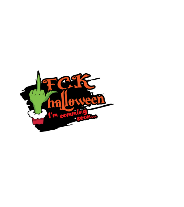 FCK halloween pólóminta minta piros pólón