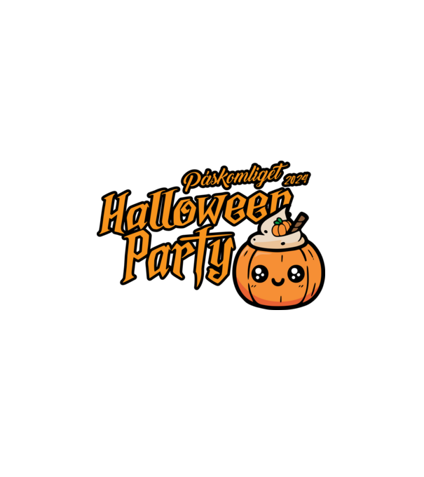 Páskomliget halloween 010 minta fehér pólón